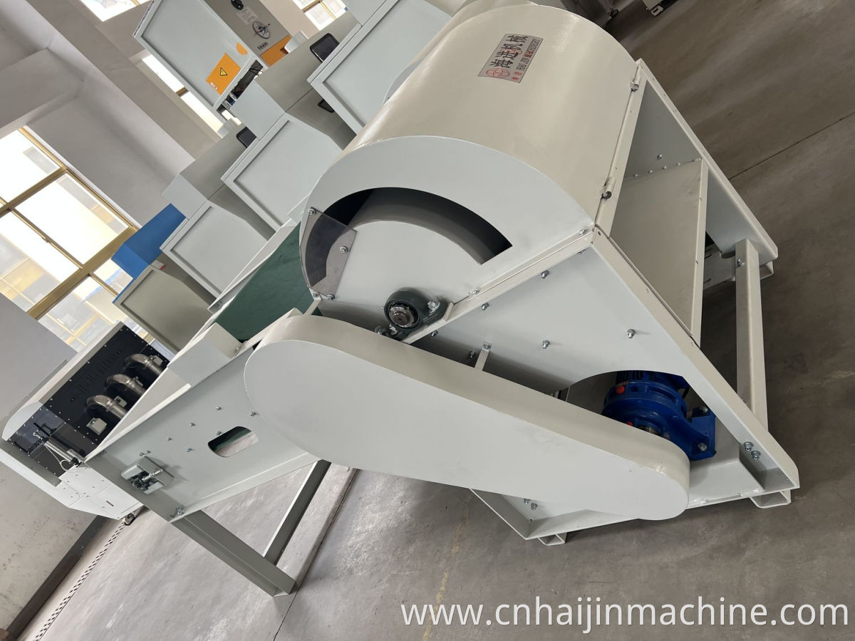 waste fiber material opener